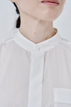 Omi-sarashi cotton shirt_White