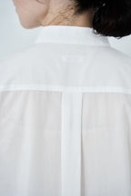 Omi-sarashi cotton shirt_White